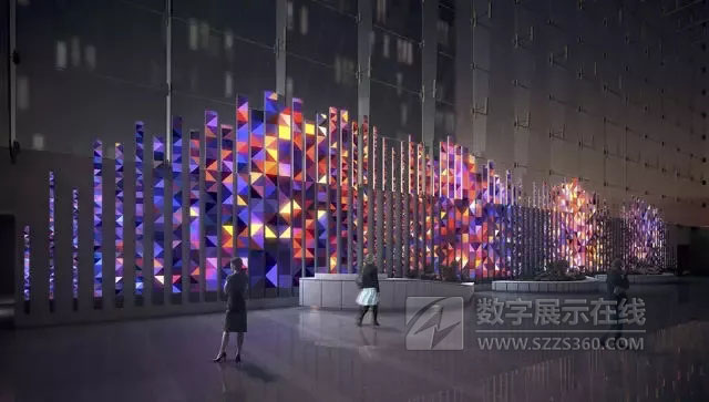 芝加哥最大的多媒體藝術(shù)裝置“活雕塑”