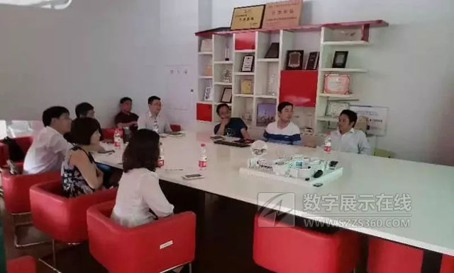 中國五冶集團(tuán)有限公司考察團(tuán)一行蒞臨張江超藝參觀交流