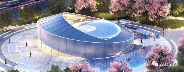 上饒建筑科技文化館360°巨型環(huán)幕全息投影